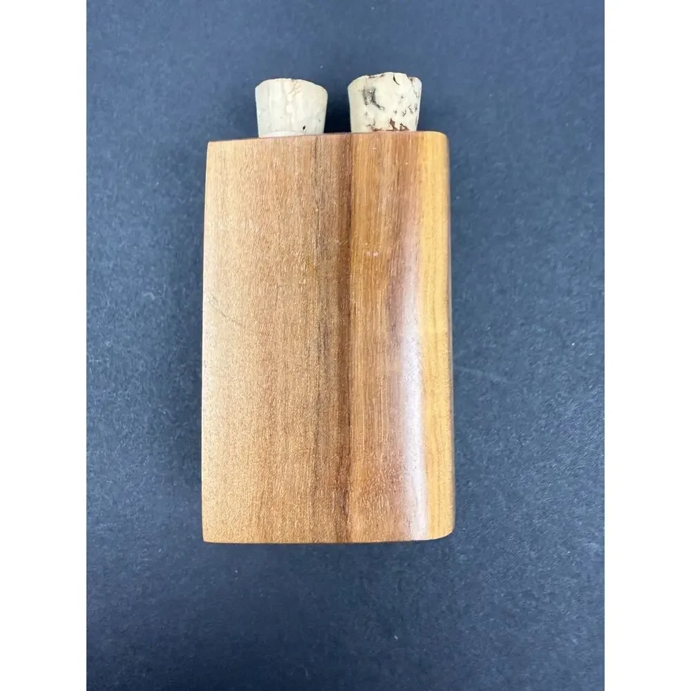 Vintage Lot of 5 Wooden Sewing Needle Boxes Tubes Cases